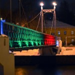 5_Мост в свете ночных фонарей