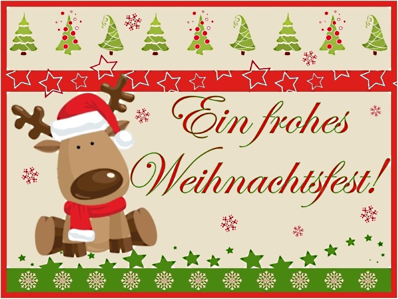 Рождественские Поздравления На Немецком Языке