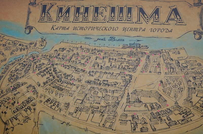 Гугл карта кинешма